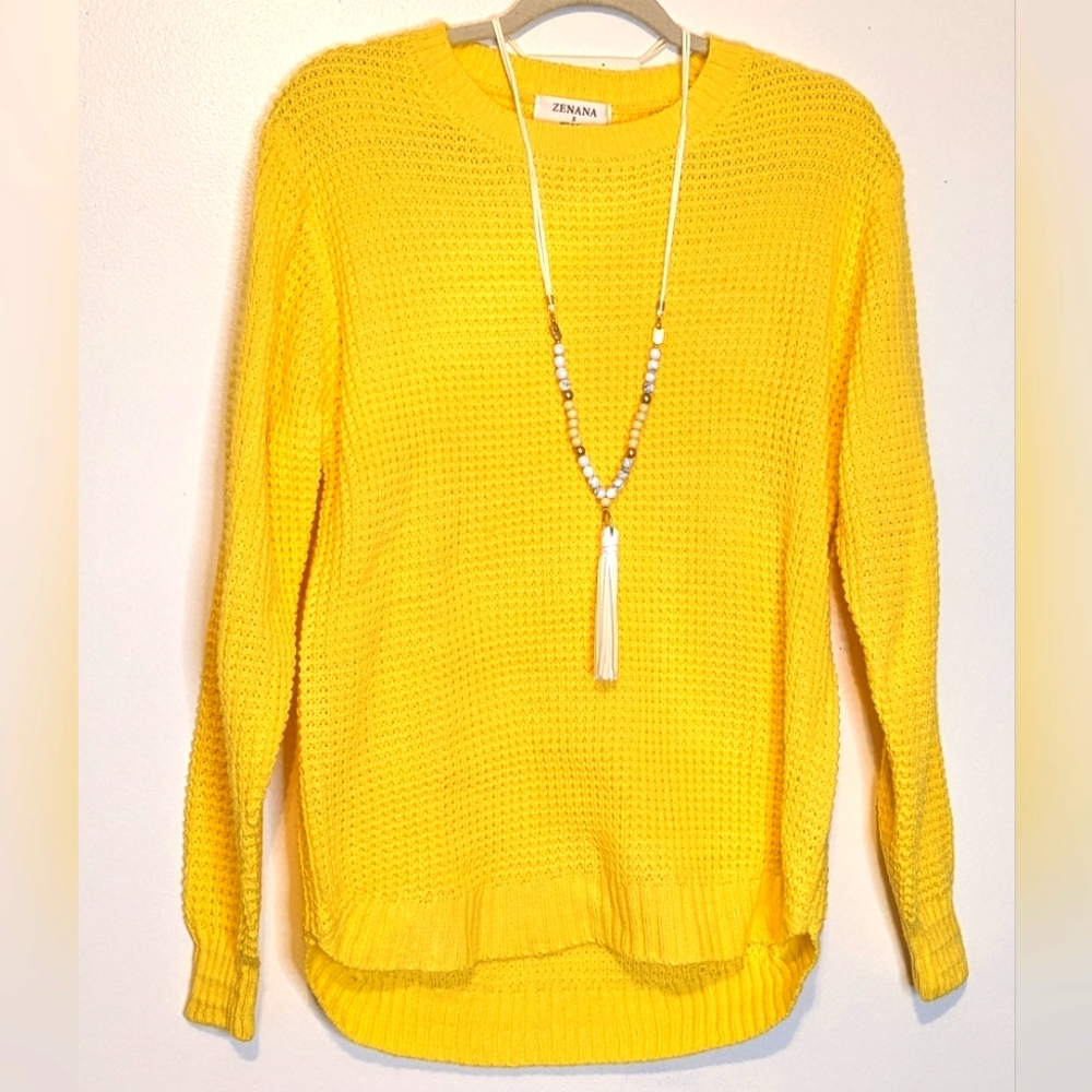 Yellow Sweater